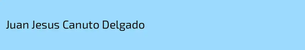 Juan Jesus Canuto Delgado